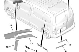 Citroen arma logo 9827413980